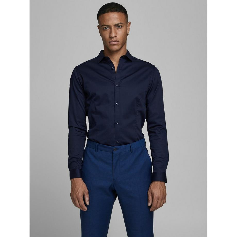 JACK & JONES Parma Super Slim Chemise Manches Longues  