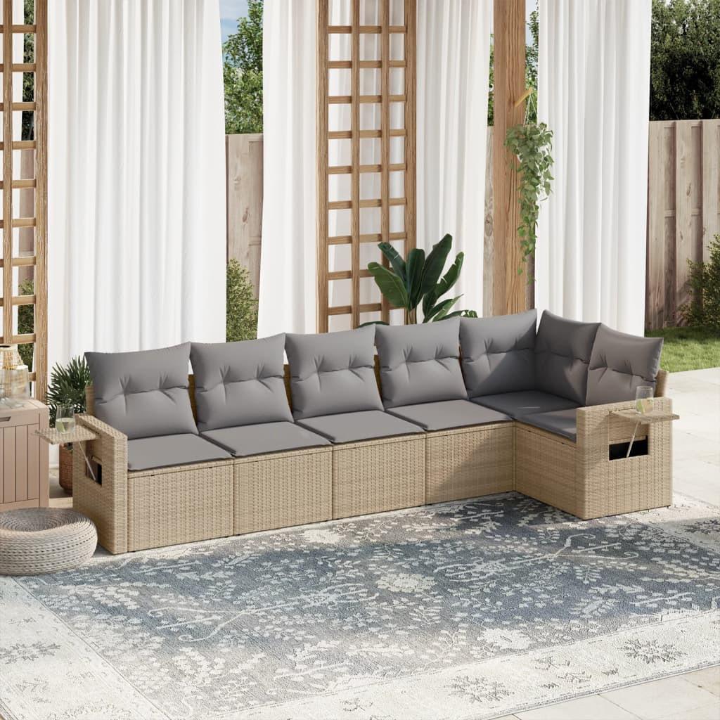 VidaXL Garten sofagarnitur poly-rattan  