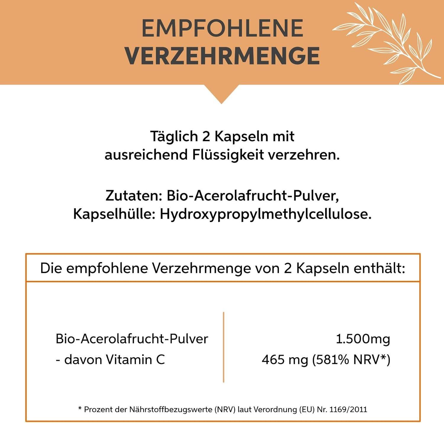 Eltabia  Capsule di acerola biologica 