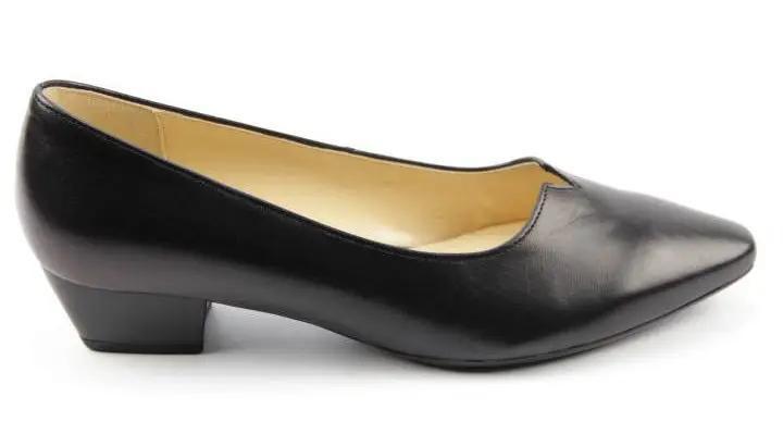 Image of 05.130.37 - Leder Pump Damen Schwarz 40.5