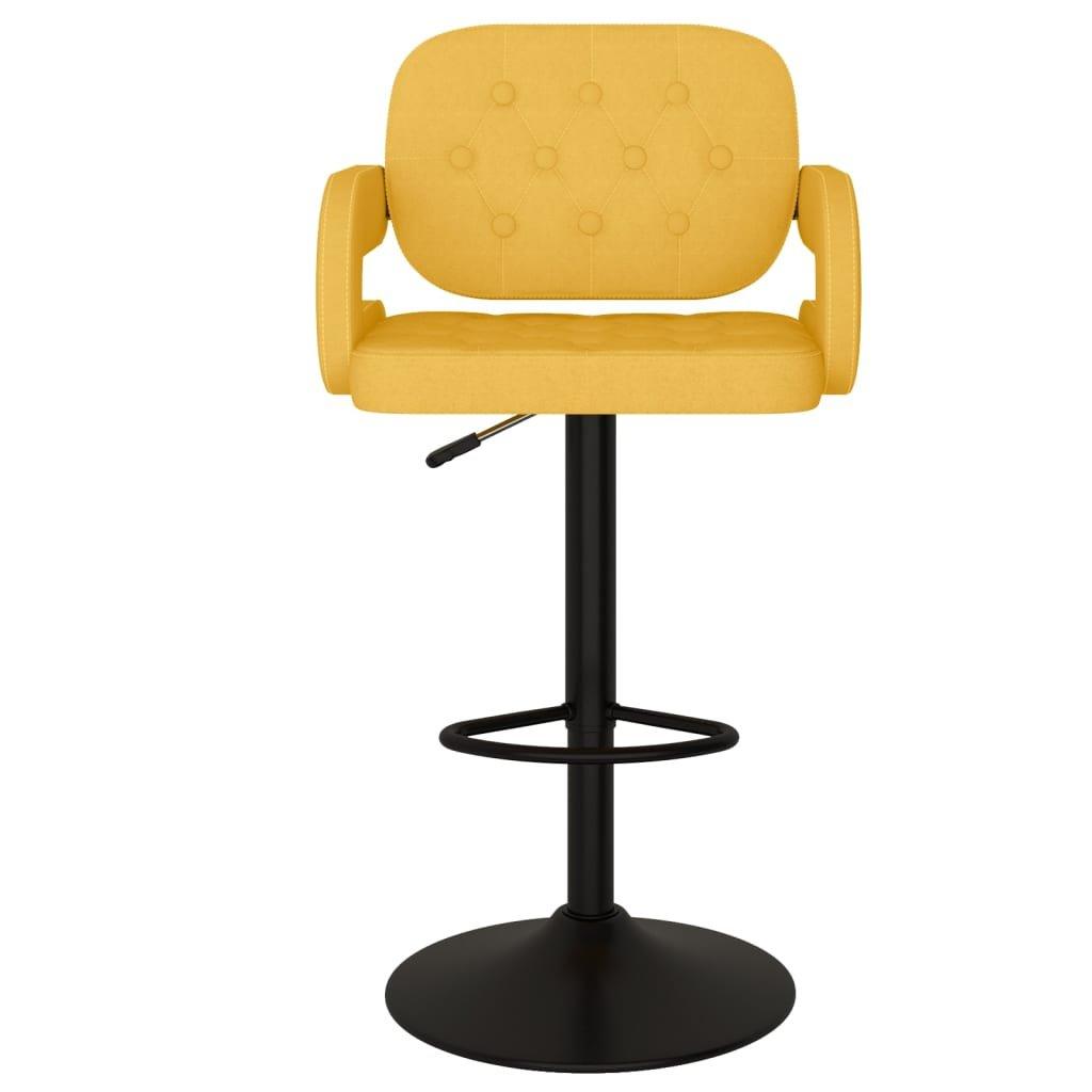 VidaXL Tabouret de bar tissu  