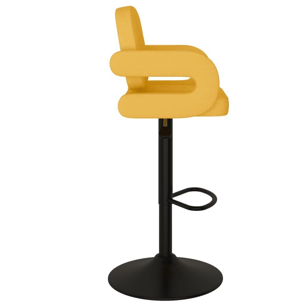 VidaXL Tabouret de bar tissu  