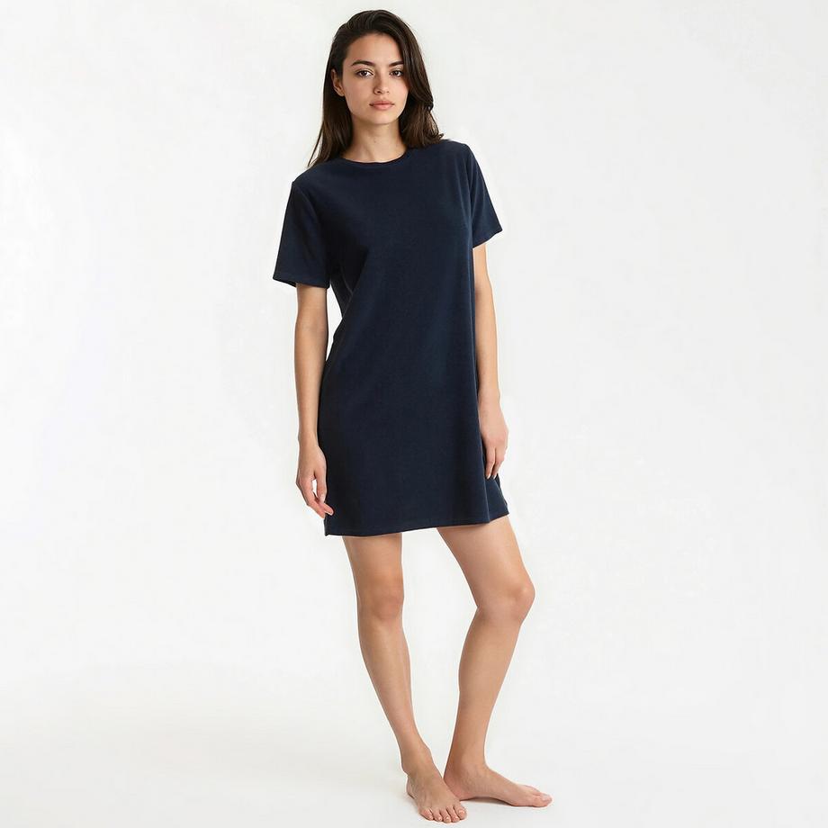 Chemise de nuit en maille éponge