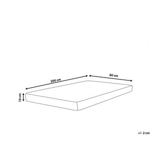Beliani Materasso in schiuma en Schiuma PU PICCOLO  