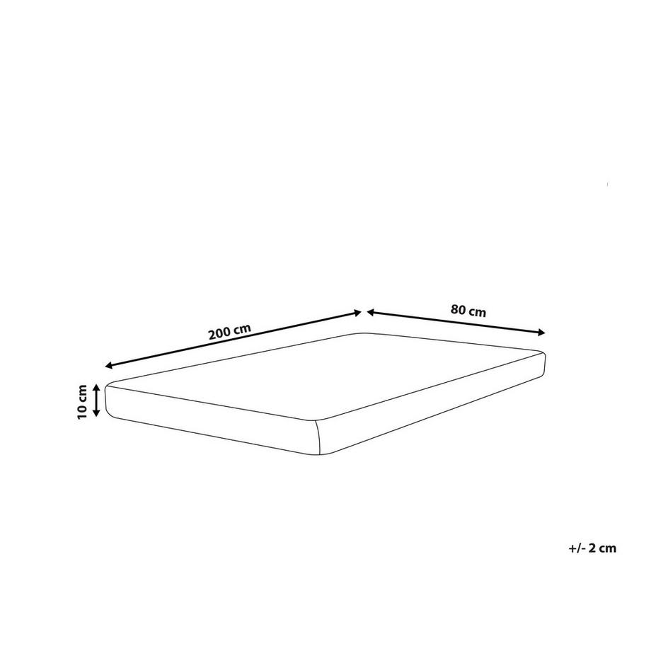 Beliani Materasso in schiuma en Schiuma PU PICCOLO  