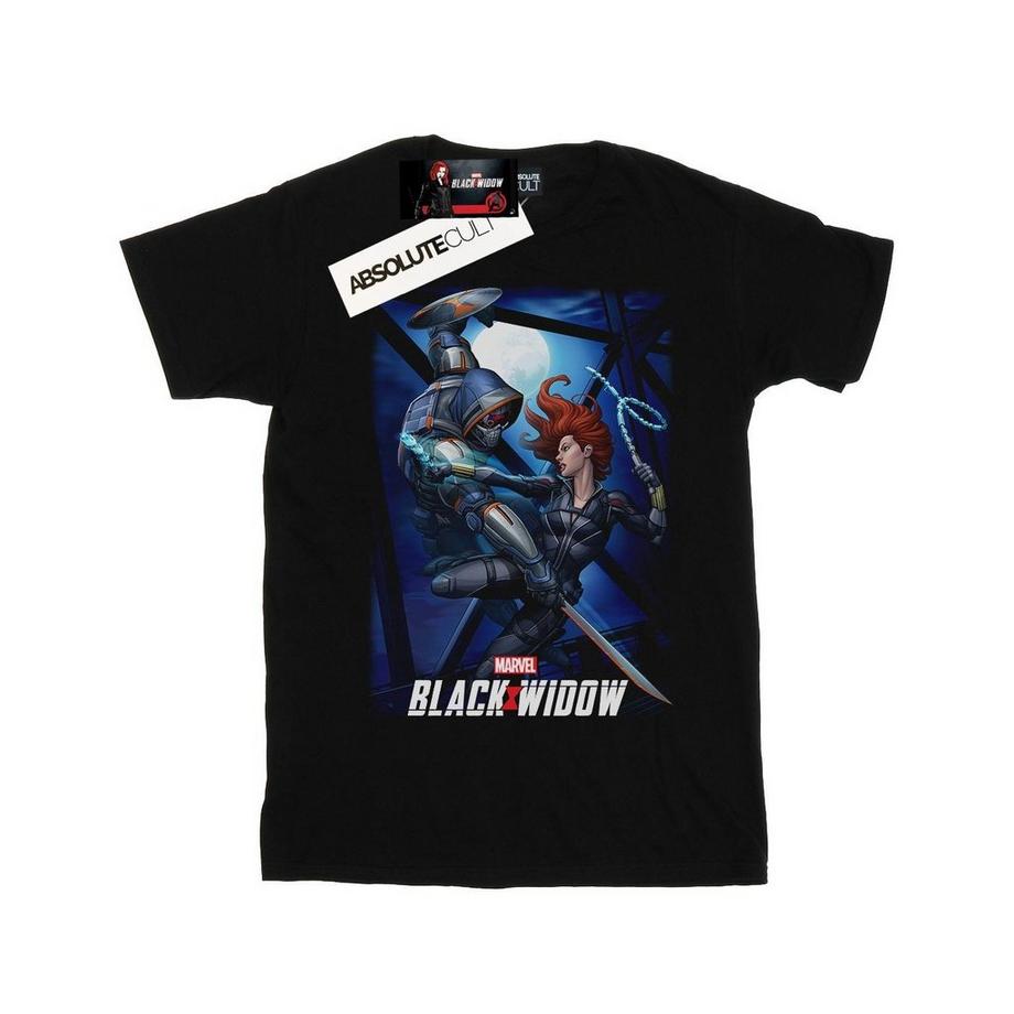 MARVEL Black Widow Bridge Battle T-Shirt  