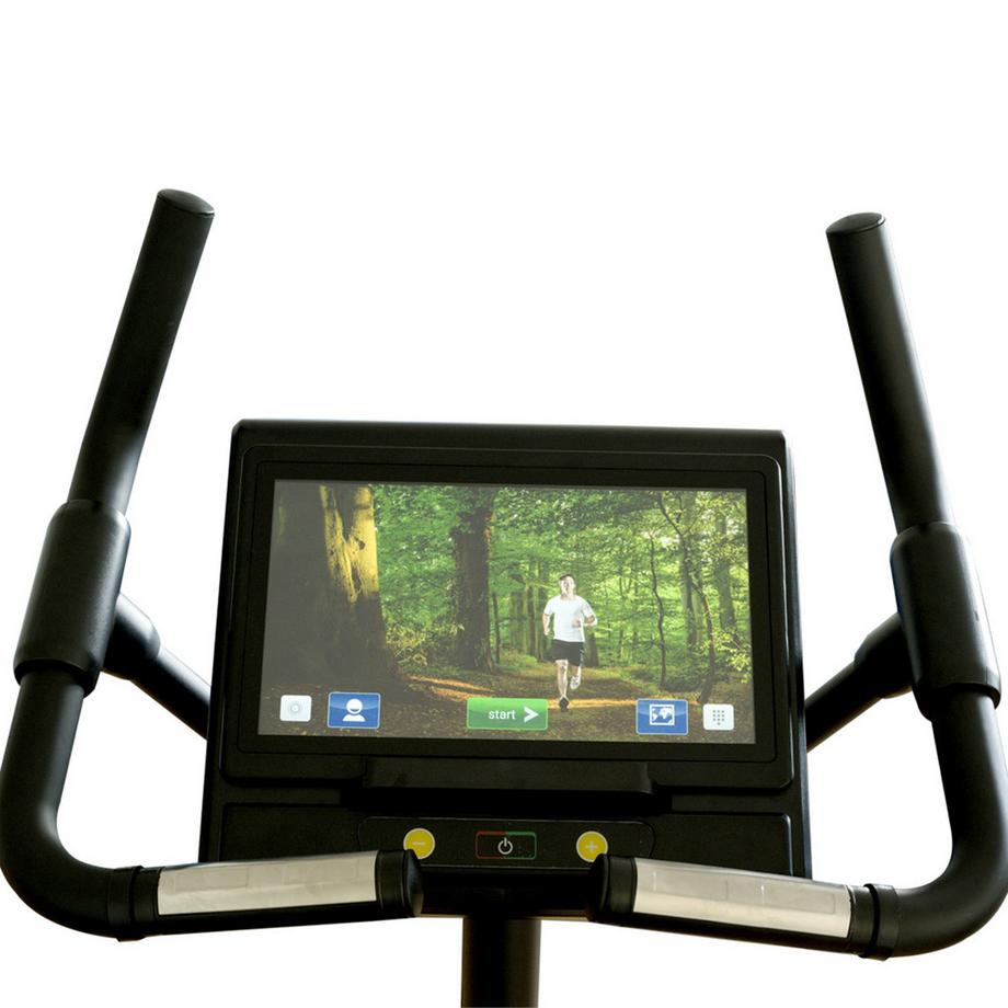 Titan  Vélo d'appartement Hometrainer "Upright Bike" avec écran tactile 