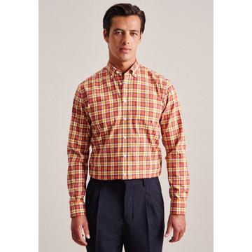 Chemise en flanelle Regular Fit Manche longue Carreaux