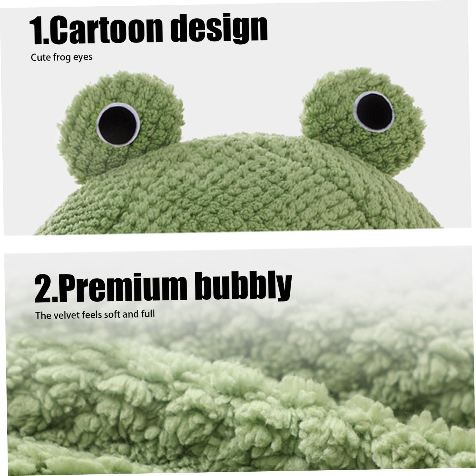 Activity-board  Frosch Katzenbett lang Plüsch Winter Herbst Thermal Niedlich 