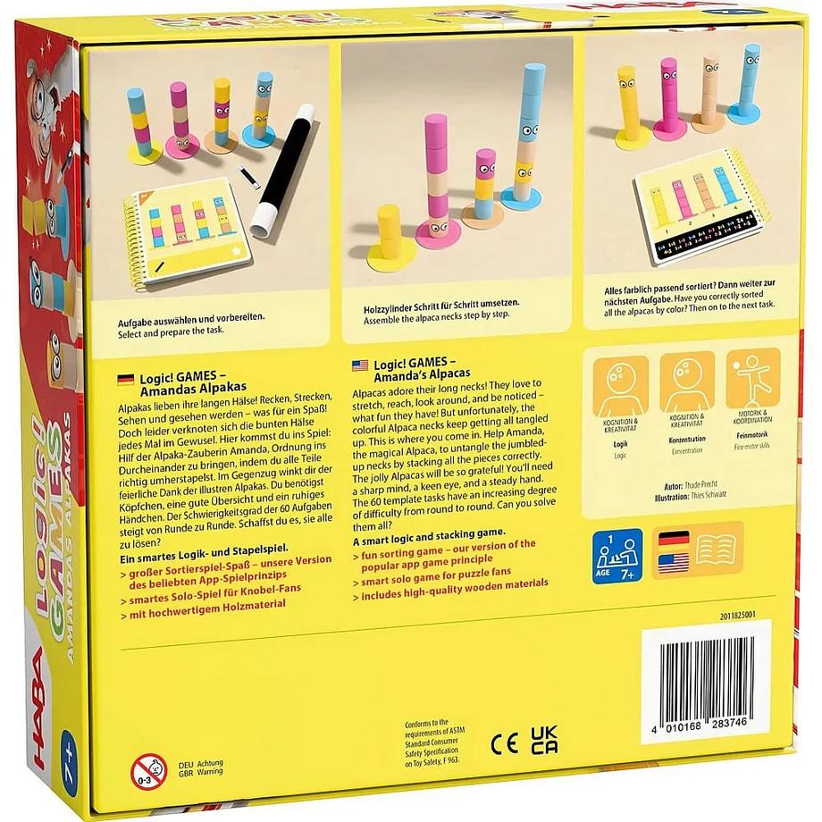 HABA  Logic! GAMES Les alpagas d'Amanda 