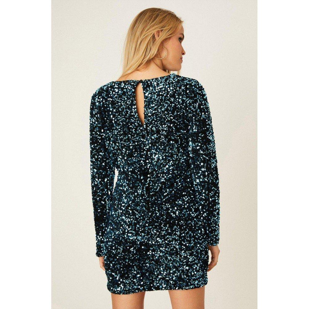 Dorothy Perkins Mini Abito Paillettes Arricciato  