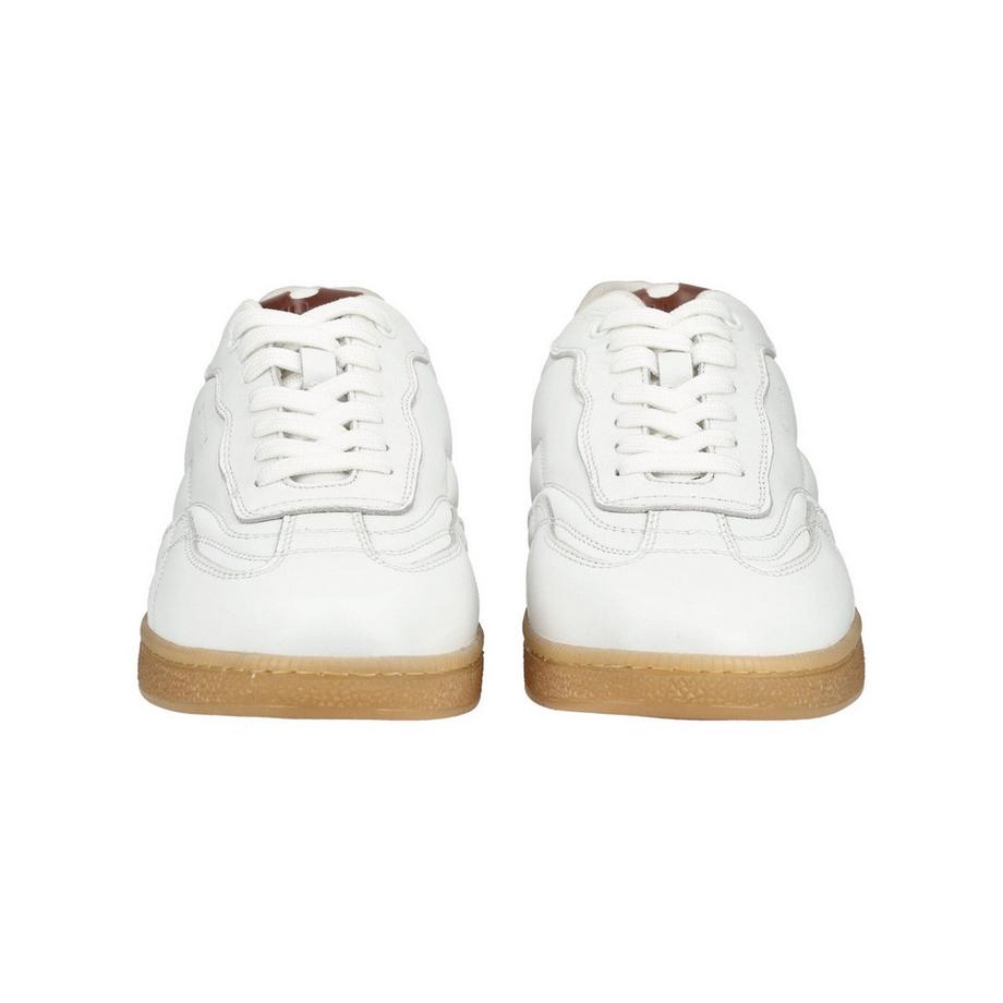 Bullboxer Sneaker bassa bianca con suola in gomma  