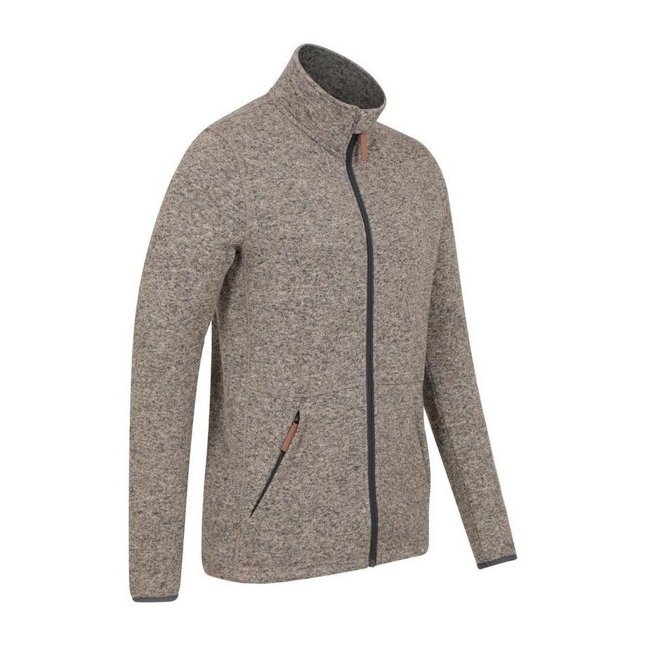 Mountain Warehouse Idris III Fleecejacke durchgehender Reissverschluss  