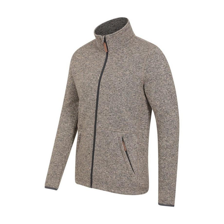 Mountain Warehouse Idris III Fleecejacke durchgehender Reissverschluss  