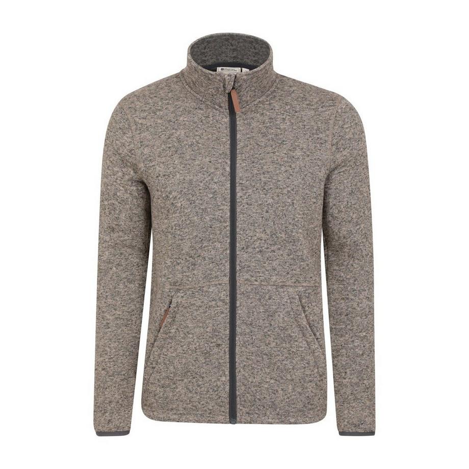 Mountain Warehouse Idris III Fleecejacke durchgehender Reissverschluss  
