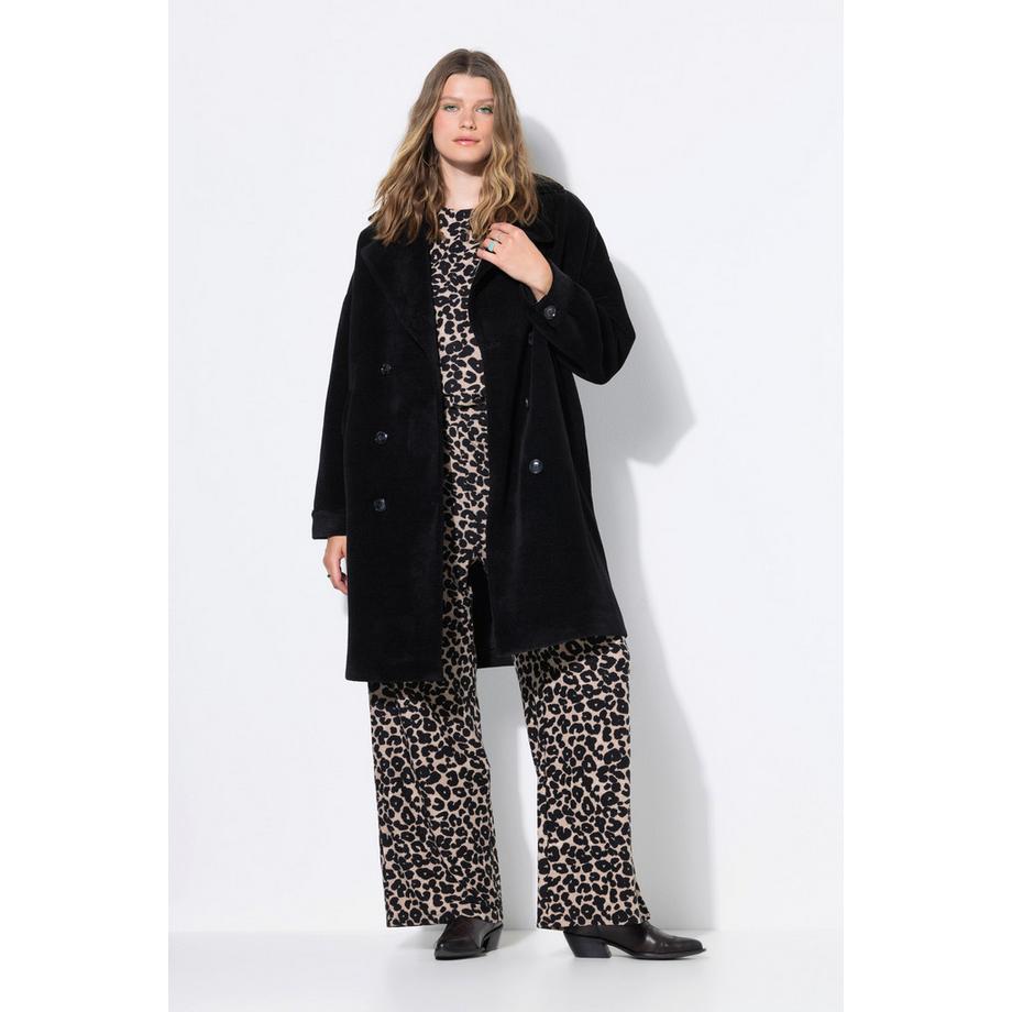 Studio Untold Oversized Doppelreiher Mantel mit Reverskragen  