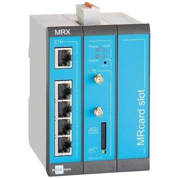 MRX3 LTE router cablato Fast Ethernet Blu, Grigio