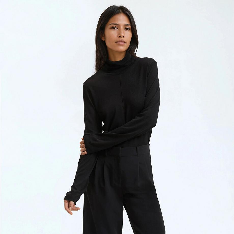 La Redoute Collections Maglione Dolcevita Maglia Fine  