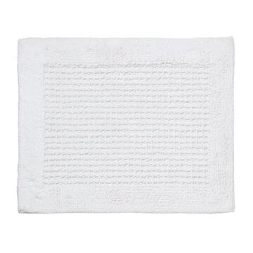 Tappeto da bagno Waffle bianco
