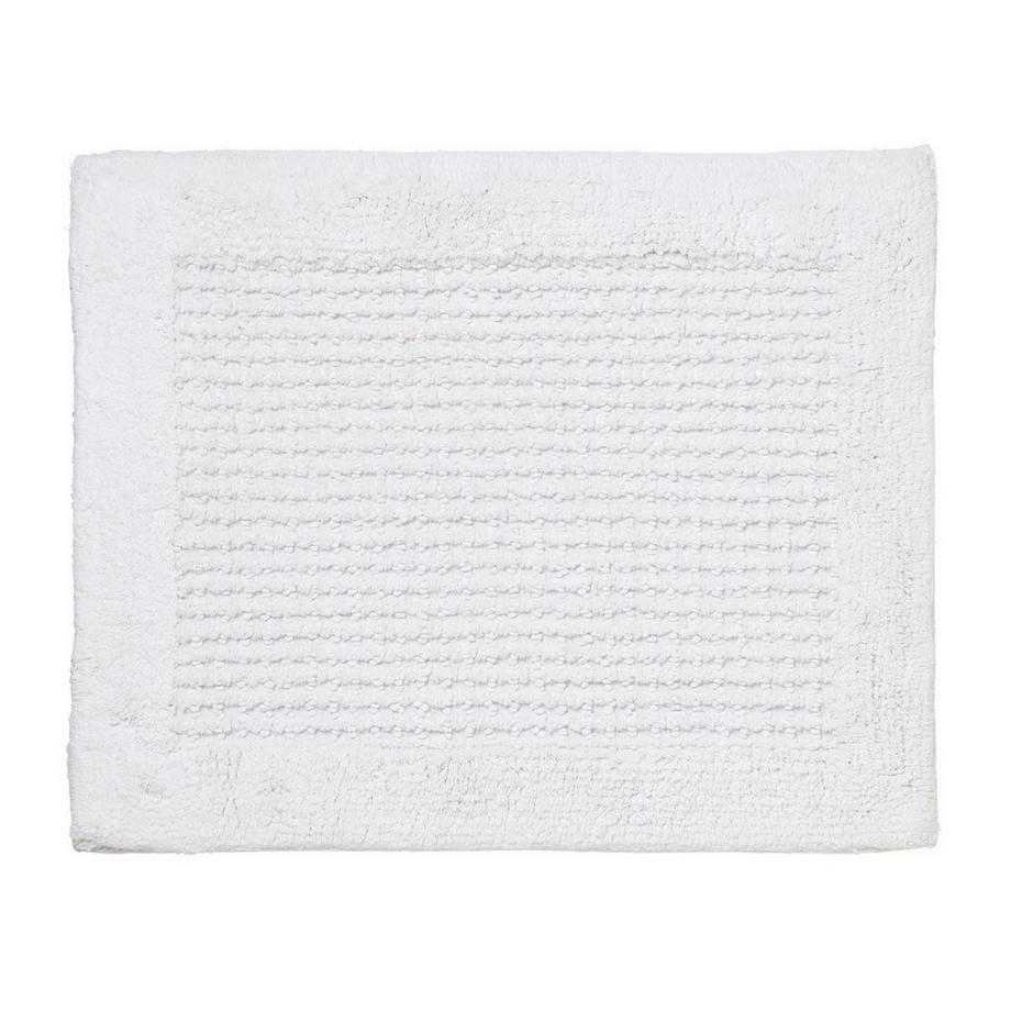 Badteppich Waffle weiss