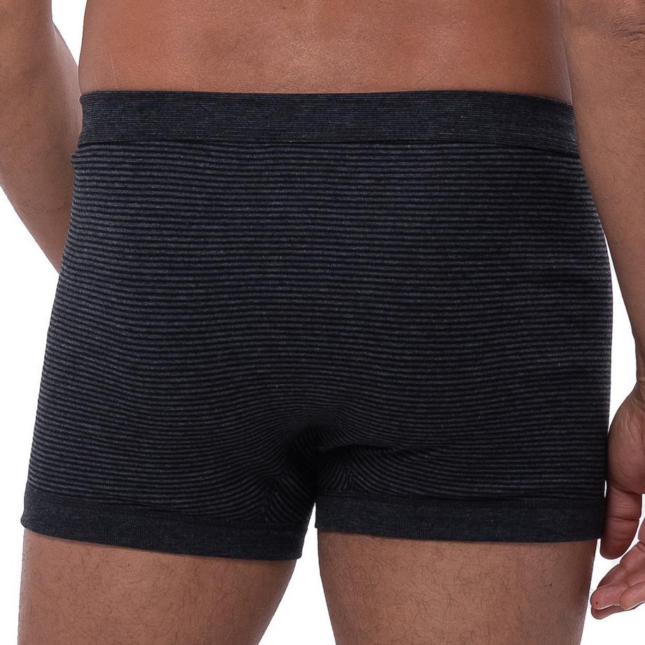 Ammann Lot de 2 Boxers Fines Côtes Rétro avec Braguette  