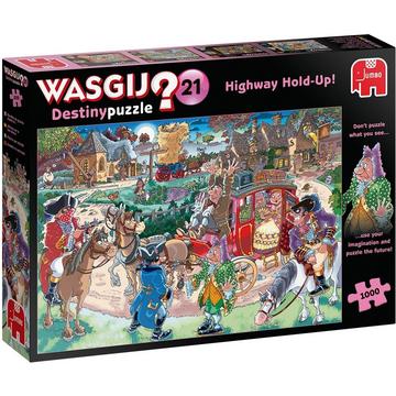 Jumbo Spiele GmbH 19180 Wasgij Destiny 21: Autobahn-Überfall! ( 1000 Teile)