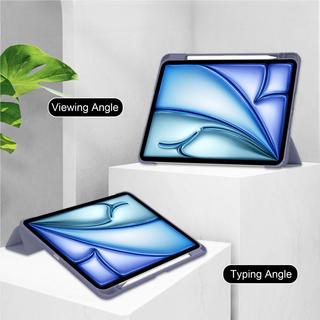 Cover-Discount  iPad Air 13 (M2 / M3) - Schützende Acryl Tablethülle mit erhöhtem Rand 