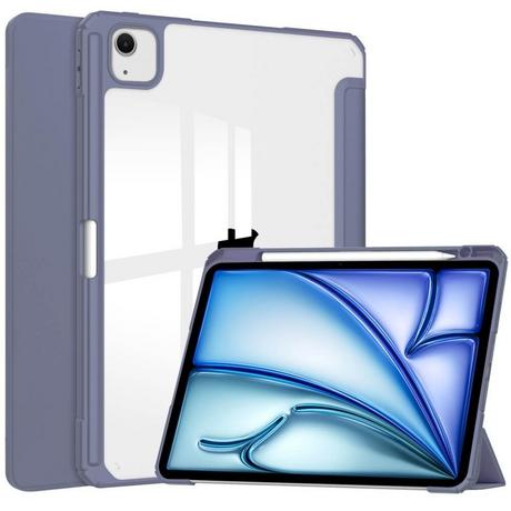 Cover-Discount  iPad Air 13 (M2 / M3) - Schützende Acryl Tablethülle mit erhöhtem Rand 