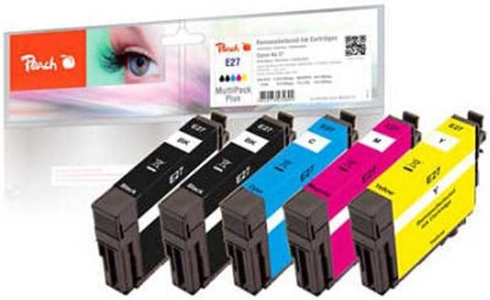 Peach  Tinte Epson No 27 MultiPack Plus 2x6,8 3x4ml 2xbk, c, m, y 