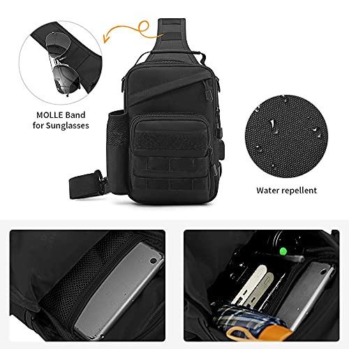 Only-bags.store Tactical Chest Bag Militärische Umhängetasche Tactical Chest Sling Pack Crossbody Bag Tactical Chest Bag Militärische Umhängetasche Tactical Chest Sling Pack Crossbody Bag 