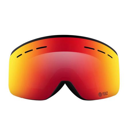 YEAZ  RISE Ski- Snowboardbrille schwarz 