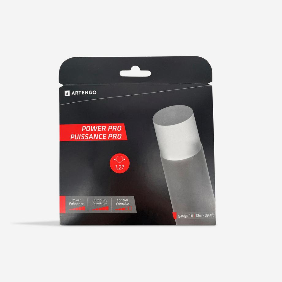 ARTENGO  Schlaegerbespannung Power Pro Monofaser 