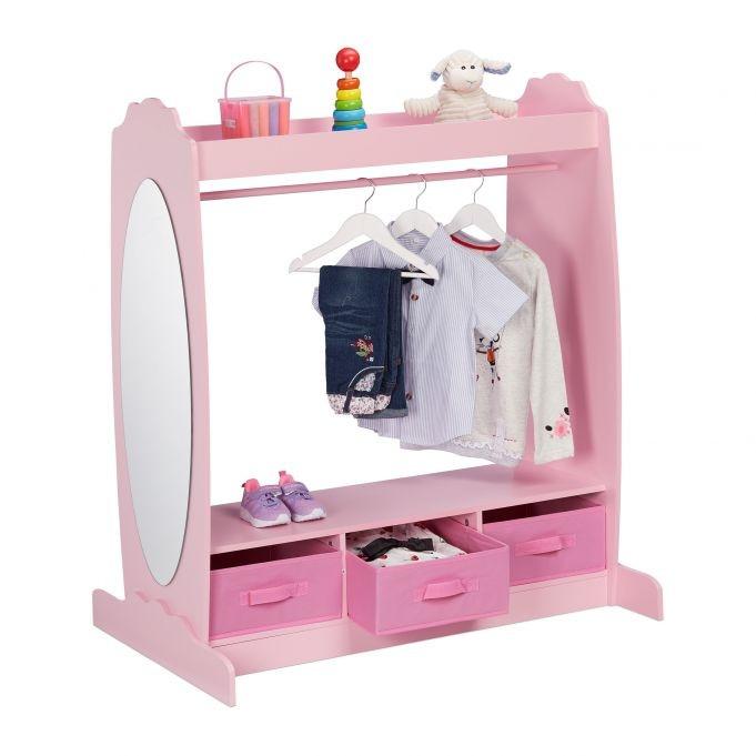 B2X Cintre pour enfants avec miroir  