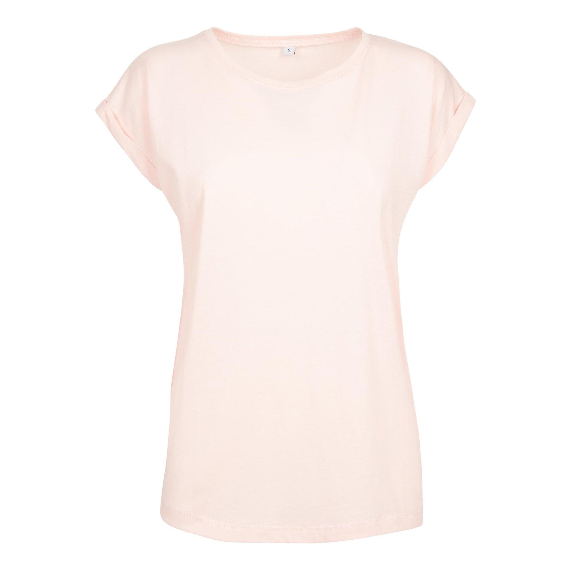 Image of Tshirt Überschnittene Schulter Damen Pink XS