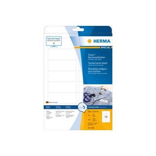 HERMA HERMA Namensetiketten 88,9x33,8mm 4588 weiss 160 Stk./10 Bl.  