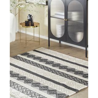 Beliani Tapis en Laine Boho DAVUTLAR  