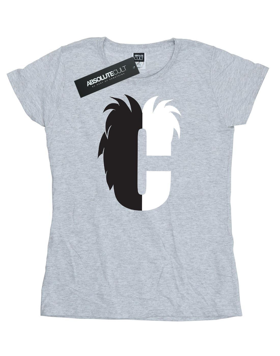 Image of Alphabet C Is For Cruella De Vil Tshirt Damen Grau S