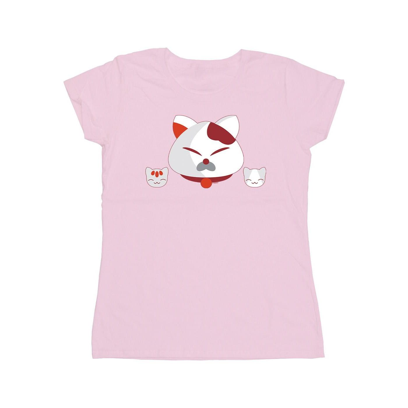 Image of Big Hero 6 Baymax Kitten Heads Tshirt Damen Pink XL
