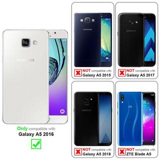 Cadorabo  Housse compatible avec Samsung Galaxy A5 2016 - Coque de protection en silicone TPU flexible 