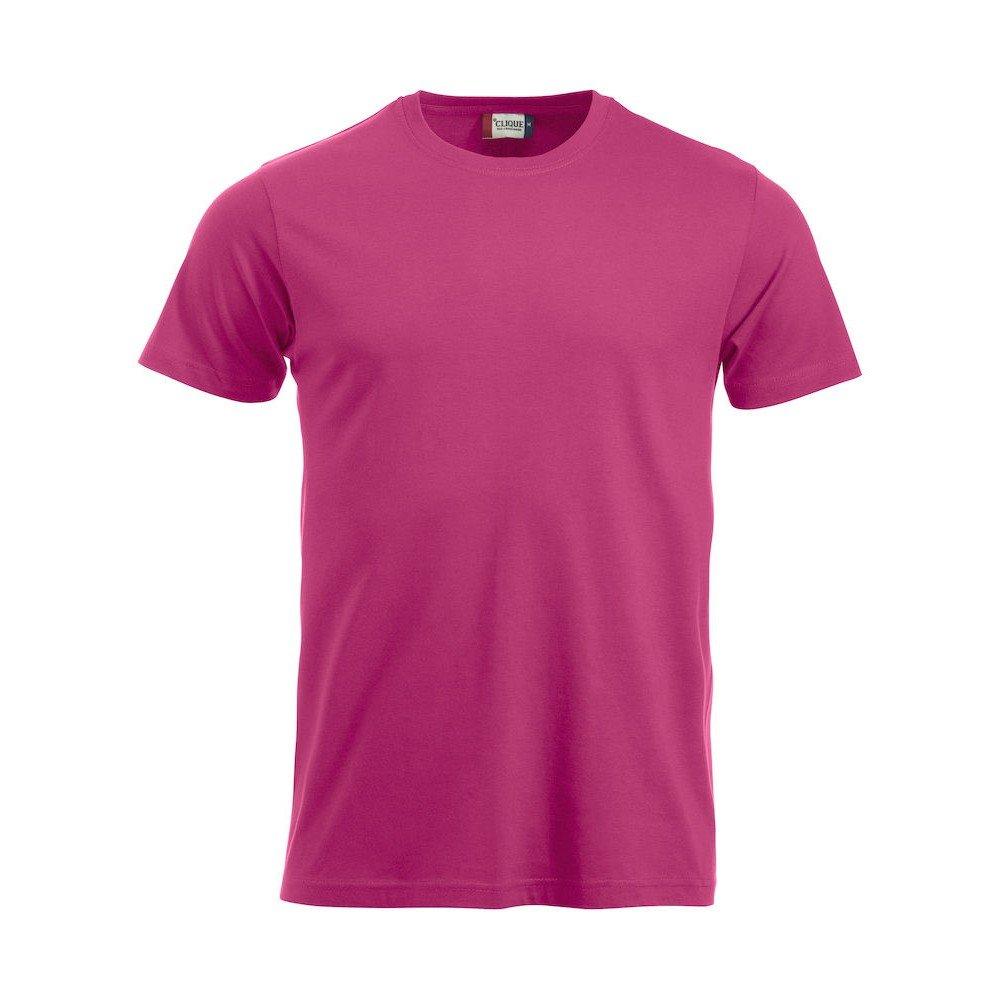 Image of New Classic Tshirt Herren Dunkelrosa L