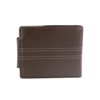 Eastern Counties Leather Scott Leder Brieftasche Kontrasteinsatz  