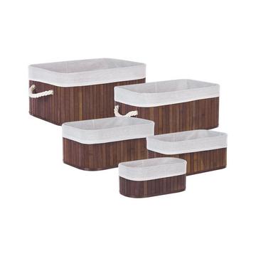 Korb en Legno di bambù Boho TALPE