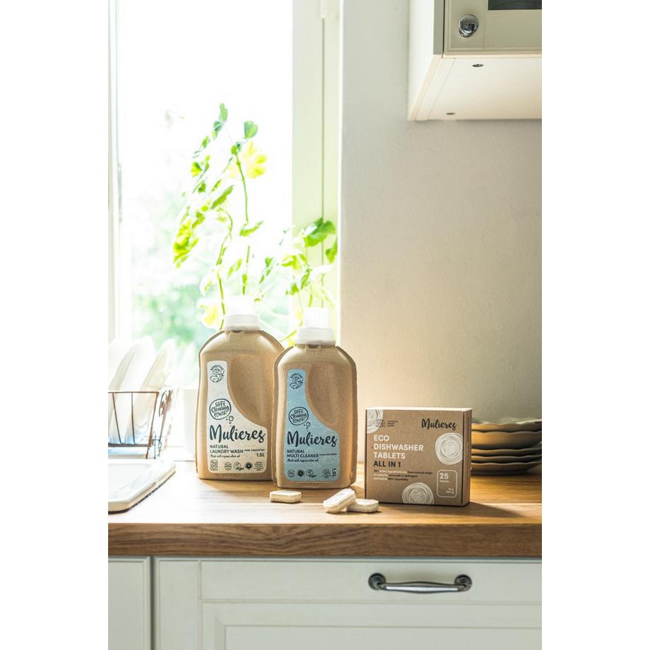 Mulieres  multi-nettoyant naturel sans parfum Pure 1l 