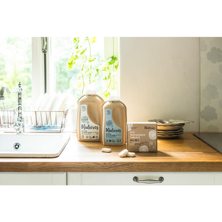 Mulieres  multi-nettoyant naturel sans parfum Pure 1l 