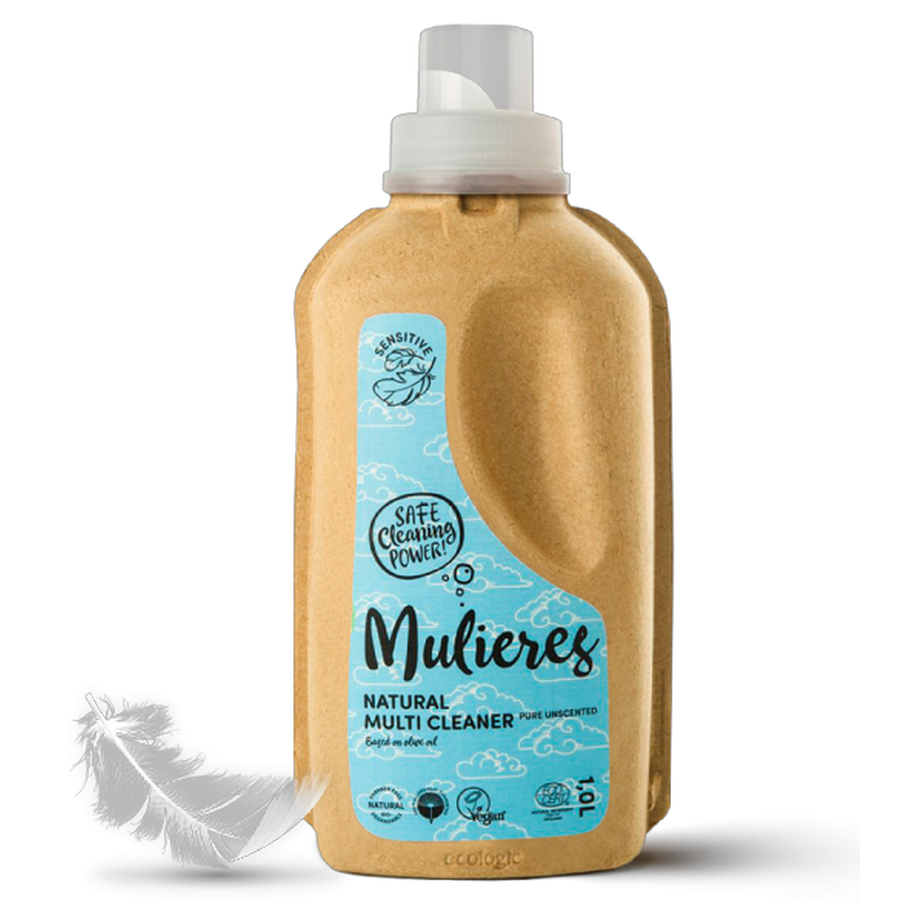 Mulieres  multi-nettoyant naturel sans parfum Pure 1l 