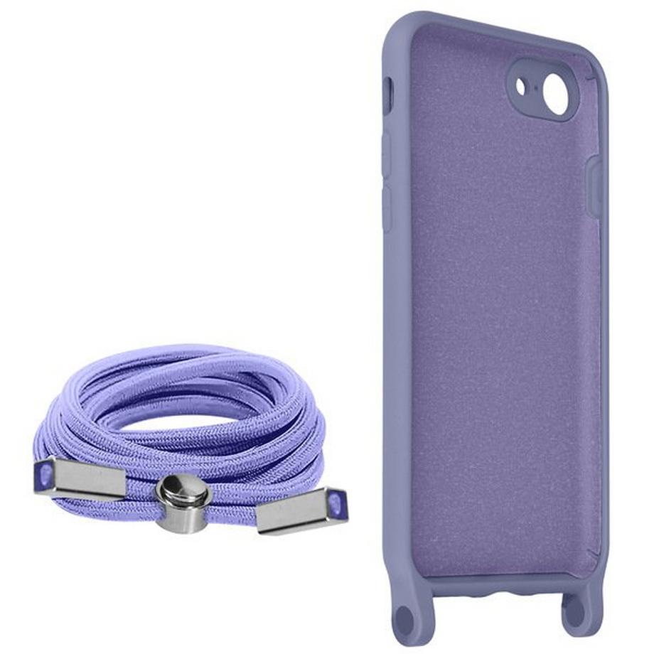 Avizar  Coque cordon iPhone SE 2022, 2020, 8, 7 