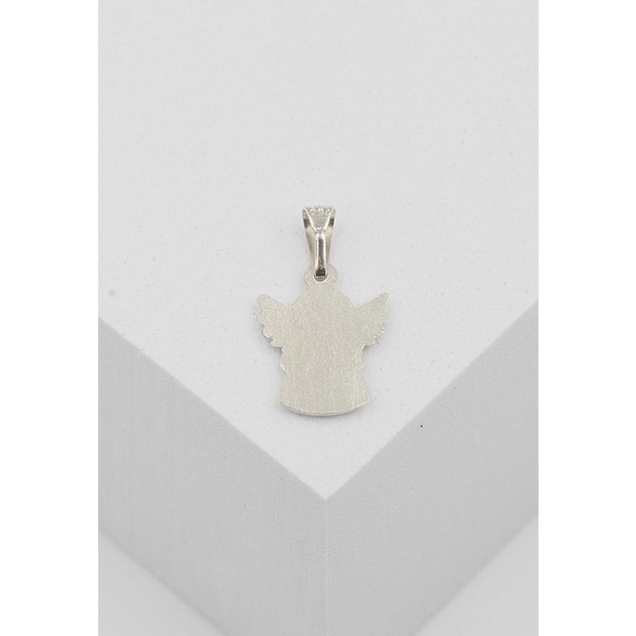MUAU Schmuck  Engel Anhänger Weissgold 750, 20x12mm 
