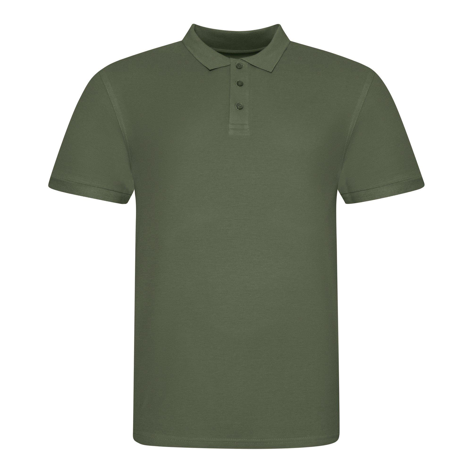 Image of Just Polos Poloshirt Damen Dunkelgrün M