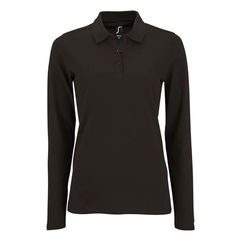 SOLS Perfect Langarm Poloshirt  