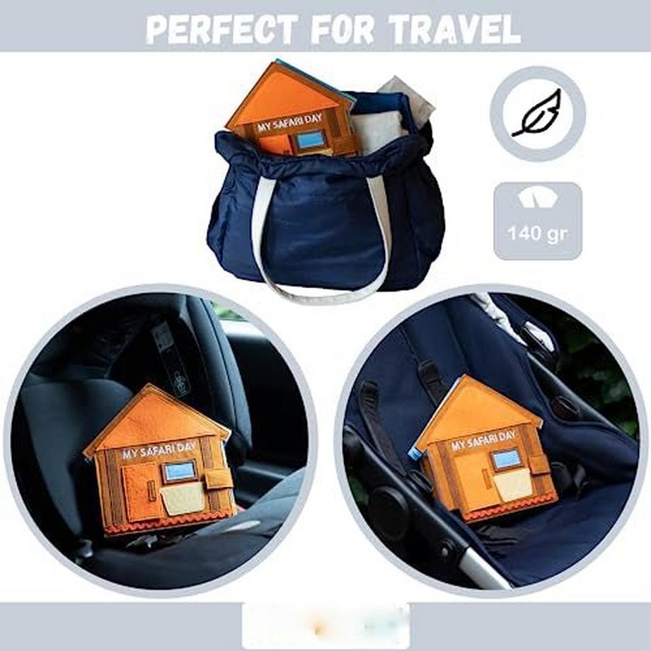 Activity-board  Livre tranquille | Livre en tissu sensoriel éducatif 